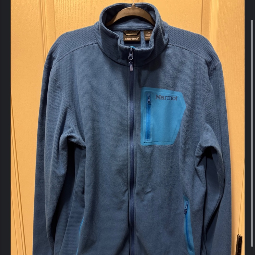 Marmot Rangely - Blue Fleece Jacket